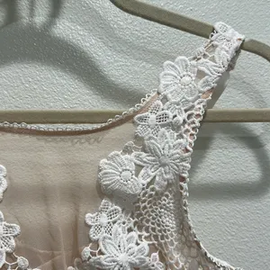 Victoria's Secret Lace Floral Bralette in Cream thumbnail 6