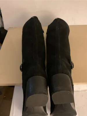 Koolaburra by Ugg women black suede Knee-High Madeley Heeled Boots US 8 thumbnail 4