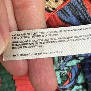 Anthropologie Women's Deva Plisse Colorful Midi Slip Dress Size XSP thumbnail 11