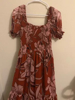Maxi dress Orange Size XS thumbnail 1