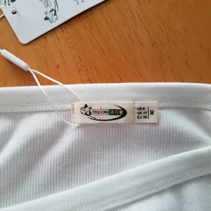 White Tank Top Size Medium NWT thumbnail 9