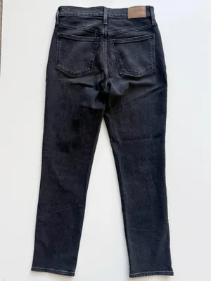 Madewell The Perfect Vintage Jean Dark Gray / Faded Black Size 26 thumbnail 8