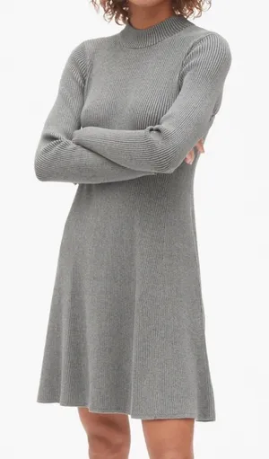 GAP Ribbed A Line Ribbed Dress thumbnail 1