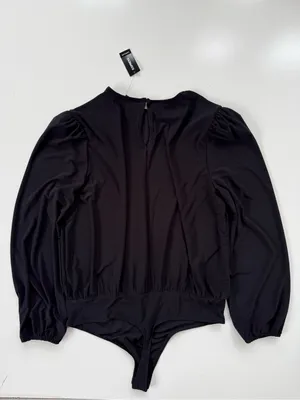 NWT Express Balloon Sleeve Bodysuit size Large thumbnail 5