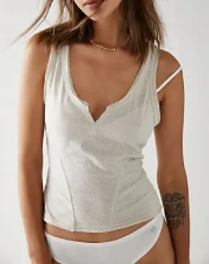 Free people Sleeveless V-Neck tank Top thumbnail 1