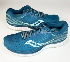Saucony Guide 13 Running Sneakers Shoes Athletic Treadmill Gym Blue Women 10 thumbnail 1
