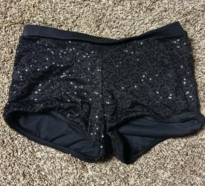 Balera Dancewear Spandex Sequin Shorts Costume thumbnail 1