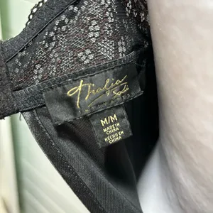 Thalia Sodi Black Cheetah Print Chemise Black&Brown Size‎ M thumbnail 7