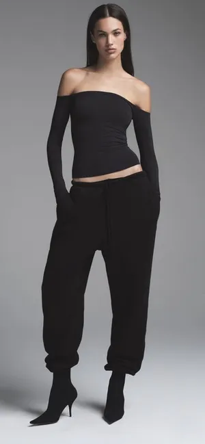 SKIMS Cotton Fleece Joggers M thumbnail 1