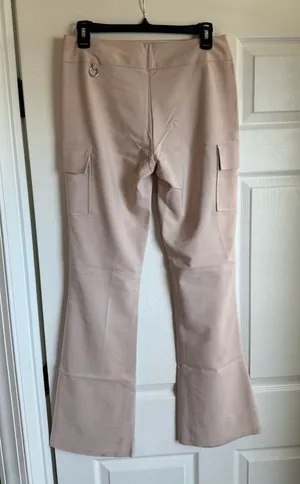 Khaki Stretchy Flair Pant Tan Size 28 thumbnail 3