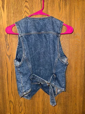 American Eagle Denim Vest thumbnail 2