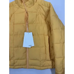 Halfdays Nellie Packable Puffer Women's Orange Jacket Size XS NWT thumbnail 8