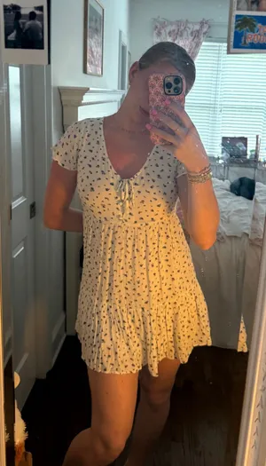 American Eagle Dress American Floral thumbnail 1
