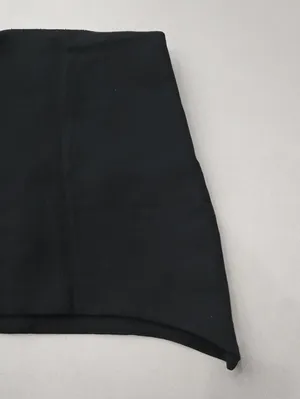 Zara Black Mini Skirt With Asymmetrical Cutout Size S thumbnail 3