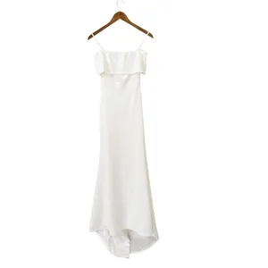 Lulus Exceptional Romance White Off-the-Shoulder Mermaid Maxi Dress size M NWT thumbnail 4