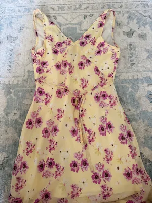 Princess Polly Dress Mini Yellow Floral thumbnail 3