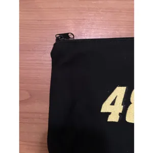Race Ready Lady Nascar Canvas Zippered Bag #48 Black thumbnail 3