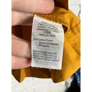 Madewell golden yellow top women's size medium‎ trendy modern cottagecore new thumbnail 5