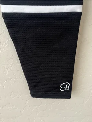 Bombshell sportswear OG sock leggings black grey medium thumbnail 6