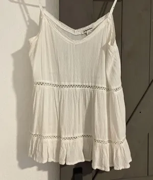 American Eagle white top thumbnail 1