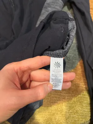 Athleta Criss Cross Hope Jacket Black Grey Athletic Jacket Women’s Size Medium thumbnail 6