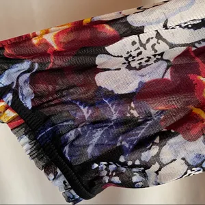 INC Semi Sheer Floral Top thumbnail 10