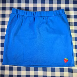 Kate Spade New York x Target Blue Strawberry Skort XL Built-In Shorts thumbnail 1