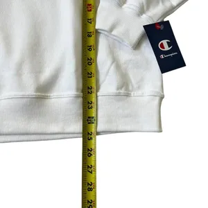 Champion White Fleece Logo Sweatshirt Women Plus Size 1X | 59-12 thumbnail 5