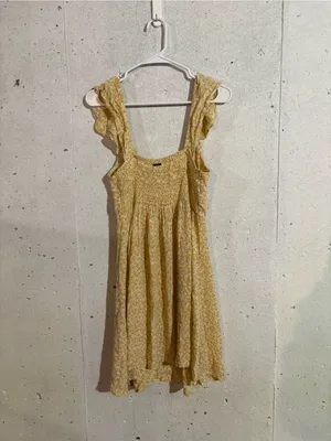 Billabong Floral Button Front Dress | Size: Medium thumbnail 3