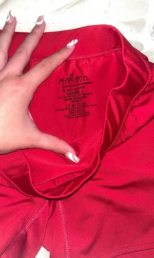 Augusta Sportswear red volleyball spandex thumbnail 2