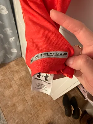 Under Armour Salmon Red Workout Tank Top thumbnail 5