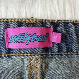 Edikted Ribbon Washed Low Rise Baggy Jeans Size XL thumbnail 6