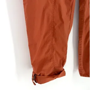 Soft Surroundings Cargo Pants L Burnt Orange Floral Embroidered Boho thumbnail 8