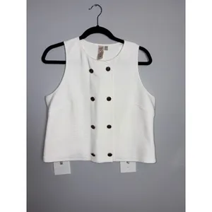 Dolan Left Coast Collection Structured Vest Crest Buttons Anthropologie thumbnail 2