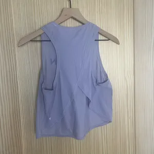 LULULEMON X PELOTON- Fast as Light Mesh Tank Iced Iris Size 6 thumbnail 5
