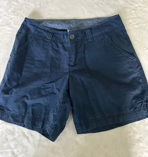 Columbia Women's Navy Outdoor Cotton Shorts thumbnail 1