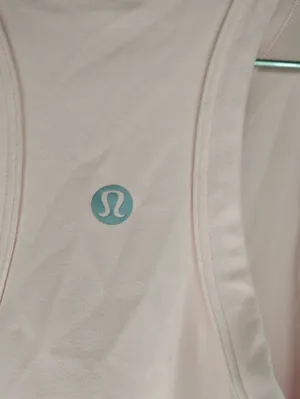 Lululemon Blush Pink Athletic Athleisure Workout Gym Tank Top Size 2 thumbnail 5