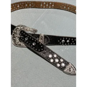 Blazin Roxx Barrel Racing RHINESTONE Western Bling‎ Belt - SZ Large D8 thumbnail 3