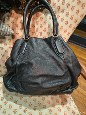 Marc by Marc Jacobs Black Leather Top-Handle Satchel thumbnail 2