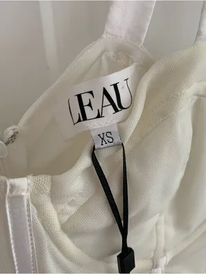 Leau Miami Mesh Corset Mini Dress thumbnail 4