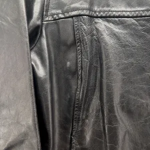 Old Navy Leather Moto Jacket‎ Black Large thumbnail 9