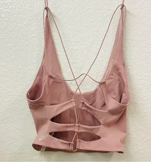 Free People Movement | SHES GOT THE RHYTHM TANK Sz XL Light Pink Yoga Workout thumbnail 6
