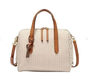 NEW Fossil Sydney Satchel Polka Dot Bag thumbnail 5