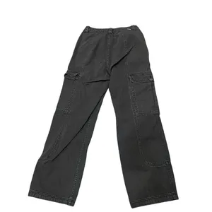 Billabong Women's Cargo Pants Size 27 Black Relaxed Fit Casual thumbnail 5