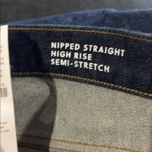 J crew Classic Straight Leg Dark Wash Jeans thumbnail 3