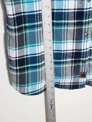 Legendary Whitetails Blue Plaid Flannel Shirt Size XL thumbnail 7