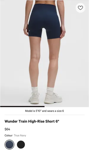 Lululemon Wunder Train 6" thumbnail 2