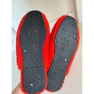 Bombas‎ women's Sunday Mule Slipper in bright rust orange size 10 thumbnail 7