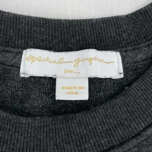 Spiritual Gangster Starry Vibe Crop Sweatshirt Pullover Top Foil Metallic Size S thumbnail 7