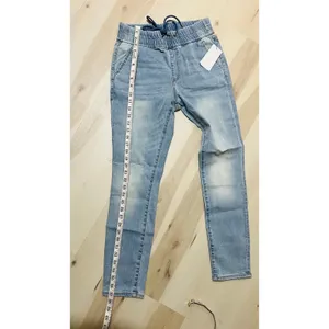 Juicy Couture NWT Women Size 4 Light Blue Hollywood Skinny Elastic Pull On Jeans thumbnail 11